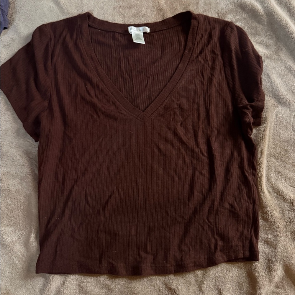 Bozzolo Dark Brown Top